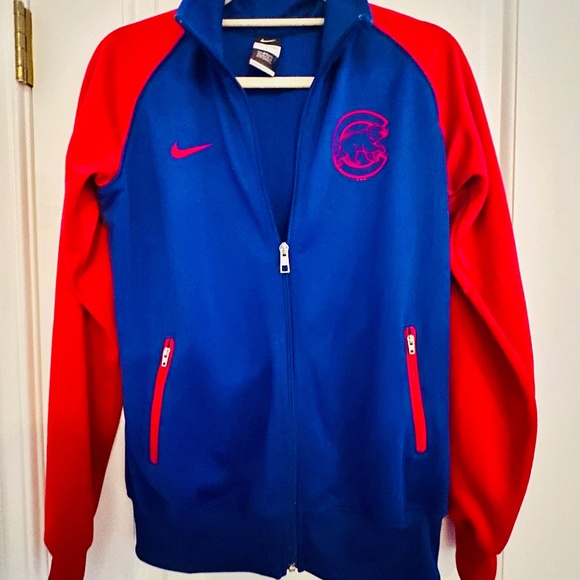 Women's Nike Cubs Zip up Jacket- Large - Picture 1 of 6